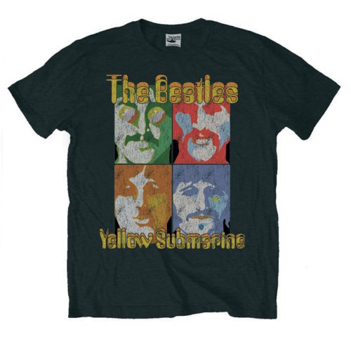The Beatles Unisex T-Shirt: Yellow Submarine Sea of Science (Medium)