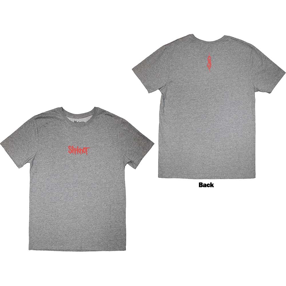 Slipknot Unisex T-Shirt: Mini Logo (Back Print) (XX-Large)