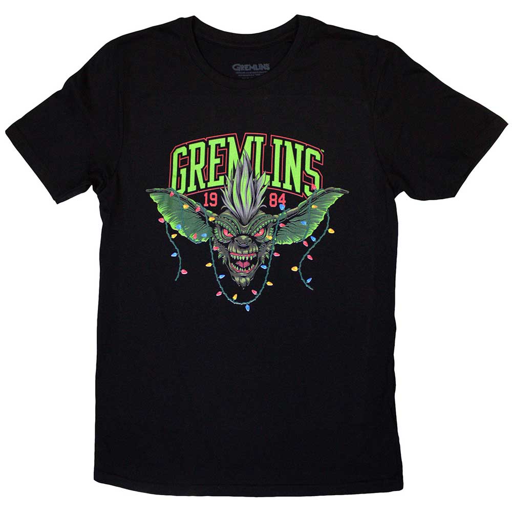 Gremlins Unisex T-Shirt: Stripe 1984 Xmas Lights (Medium)