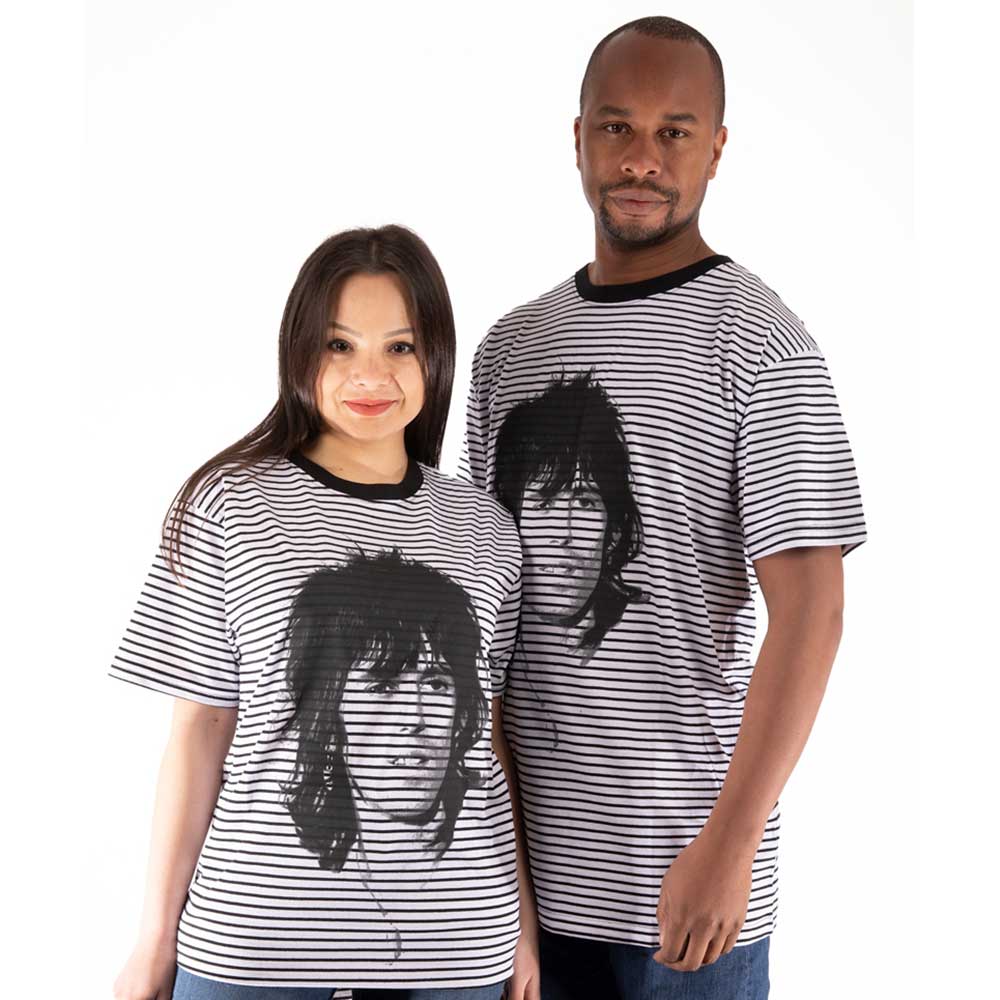 The Rolling Stones Unisex T-Shirt: Keith (Striped) (X-Large)