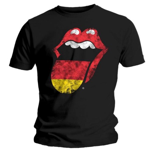 The Rolling Stones Unisex T-Shirt: German Tongue (XX-Large)