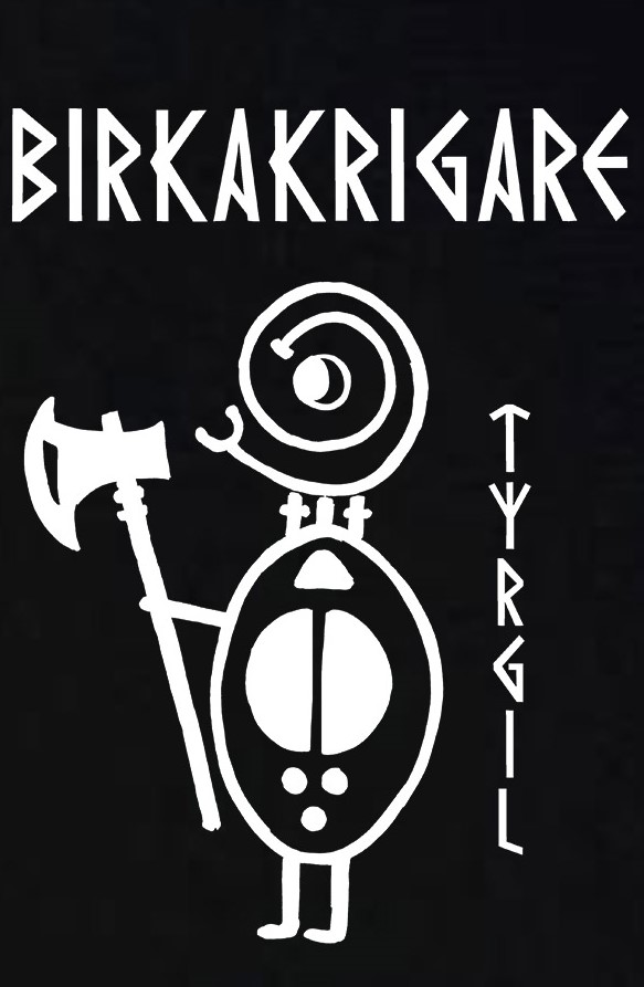 T-shirt: Birka Warriors - Tyrgil - Viking Art Collection (Medium) - 2