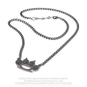 Halsband: Five Finger Death Punch - Knuckle Duster Pendant