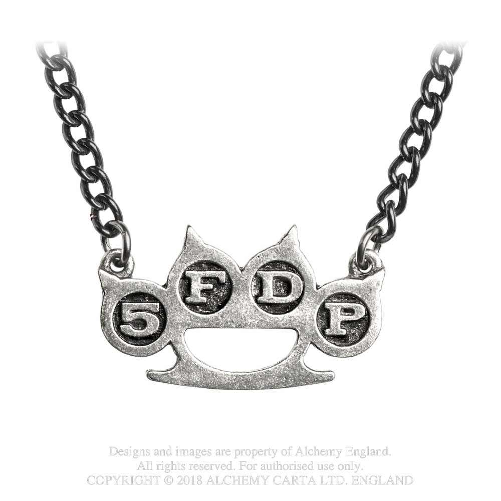 Necklace: Five Finger Death Punch - Knuckle Duster Pendant