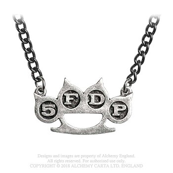 Halsband: Five Finger Death Punch - Knuckle Duster Pendant