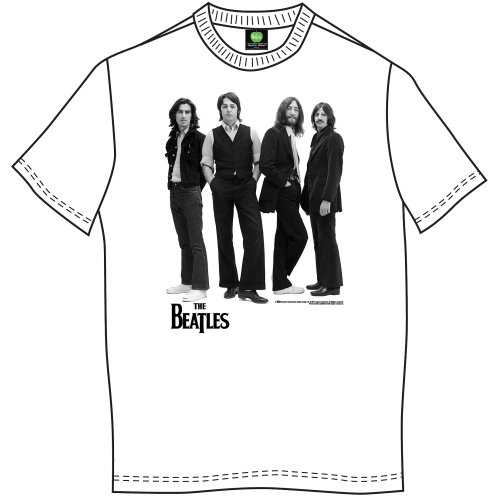 The Beatles Unisex T-Shirt: Iconic Image (Large)