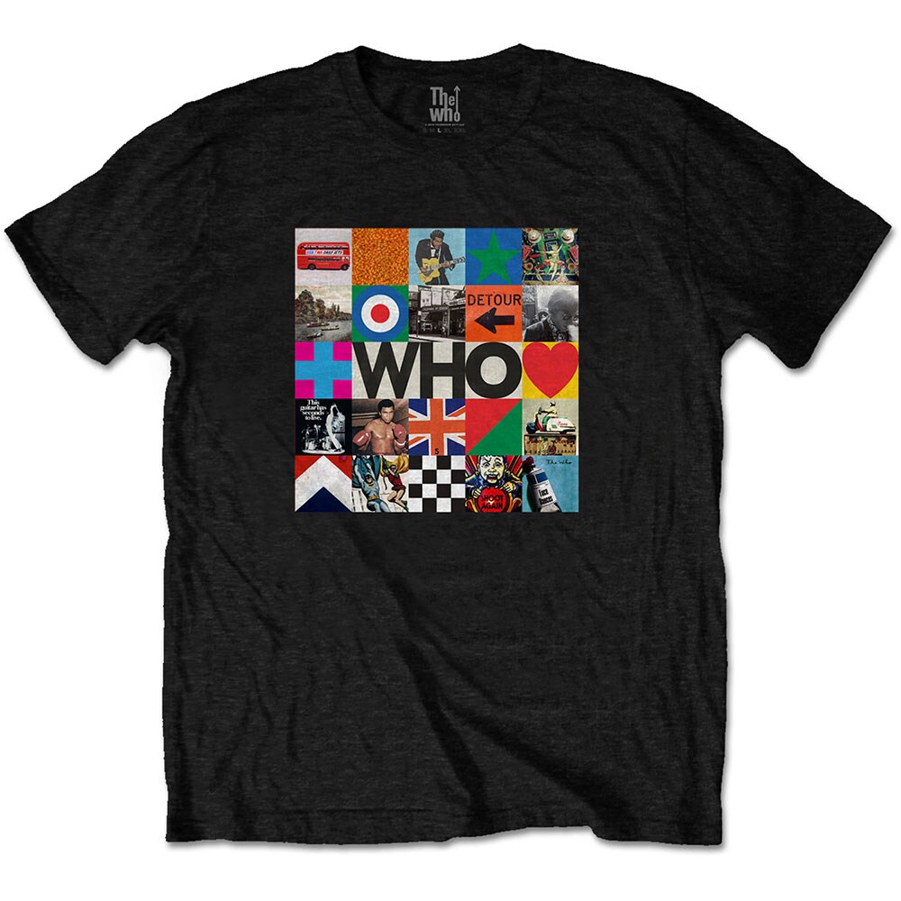 The Who Unisex T-Shirt: 5x5 Blocks (X-Large)