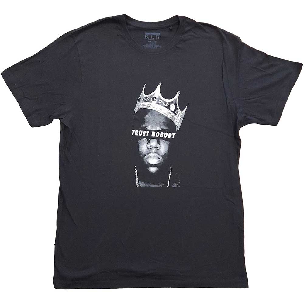 Biggie Smalls Unisex T-Shirt: Trust Nobody (X-Large)