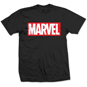 Marvel Comics Unisex T-Shirt: Box Logo (Medium)