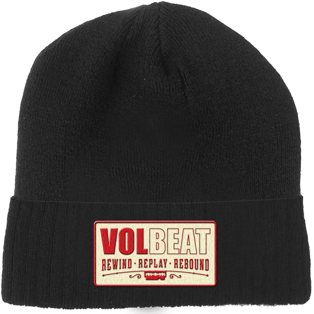 Volbeat Unisex Beanie Hat: Rewind 
