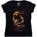 Janis Joplin Ladies T-Shirt: Madison Square Garden (Soft Hand Inks) (Medium)