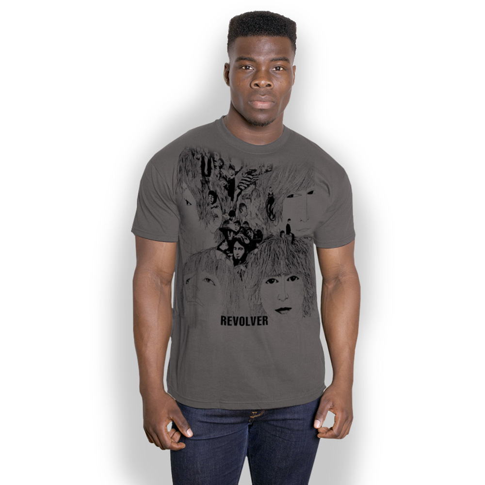 The Beatles Unisex T-Shirt: Revolver (Large)