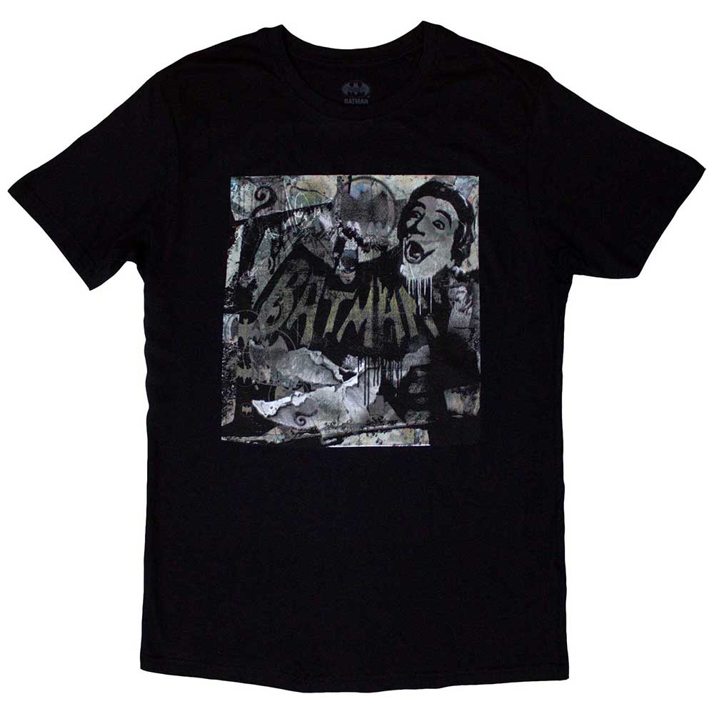 DC Comics Unisex T-Shirt: Batman - Mural (X-Large)