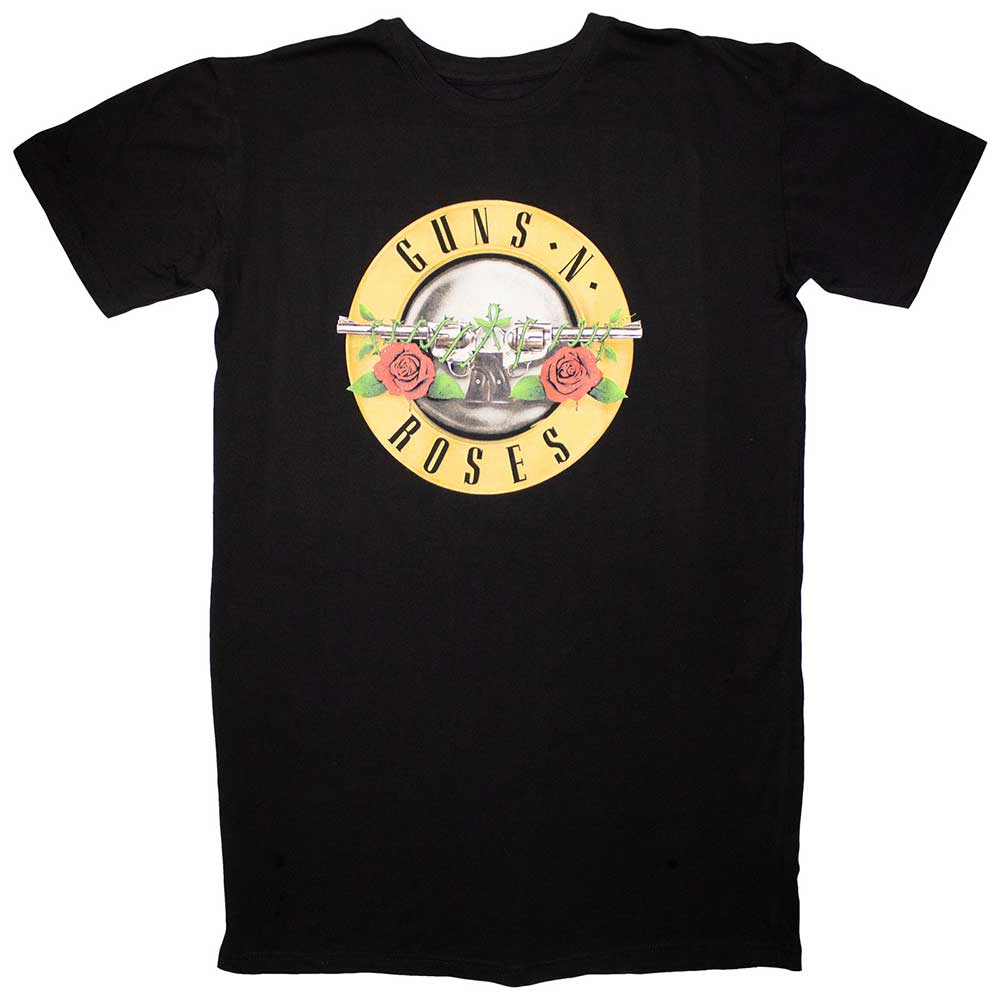 Guns N' Roses Ladies T-Shirt Dress: Classic Logo (Medium)