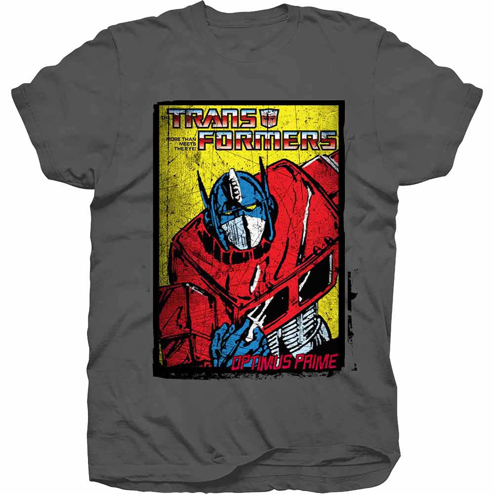 Hasbro Unisex Tee: Transformers Optimus Prime Comic (Small)