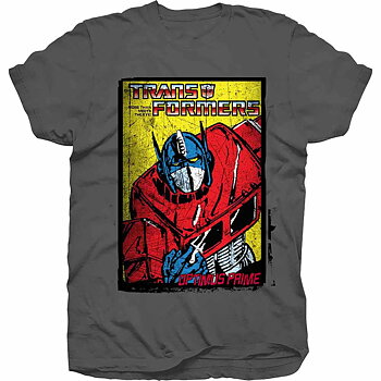 Hasbro Unisex Tee: Transformers Optimus Prime Comic (Small)