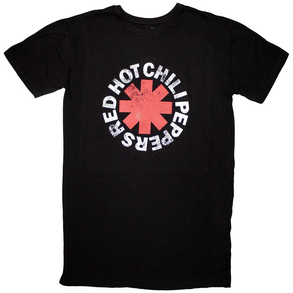 Red Hot Chili Peppers Ladies T-Shirt Dress: Classic Asterisk (XX-Large)