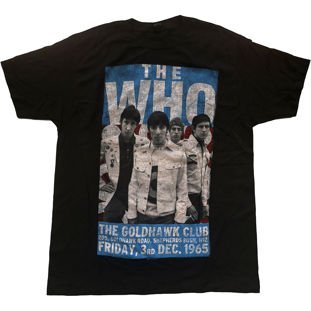 The Who Unisex T-Shirt: The Goldhawk Club 1965 (Medium)