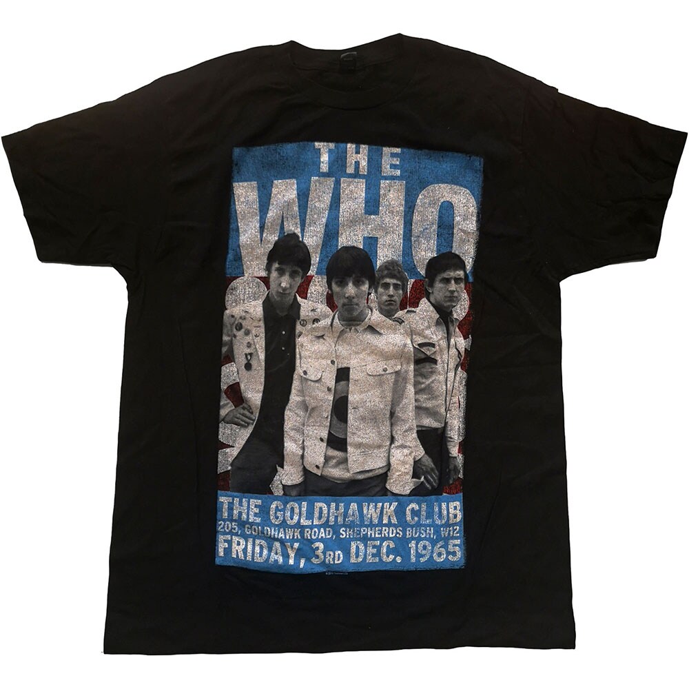 The Who Unisex T-Shirt: The Goldhawk Club 1965 (X-Large)