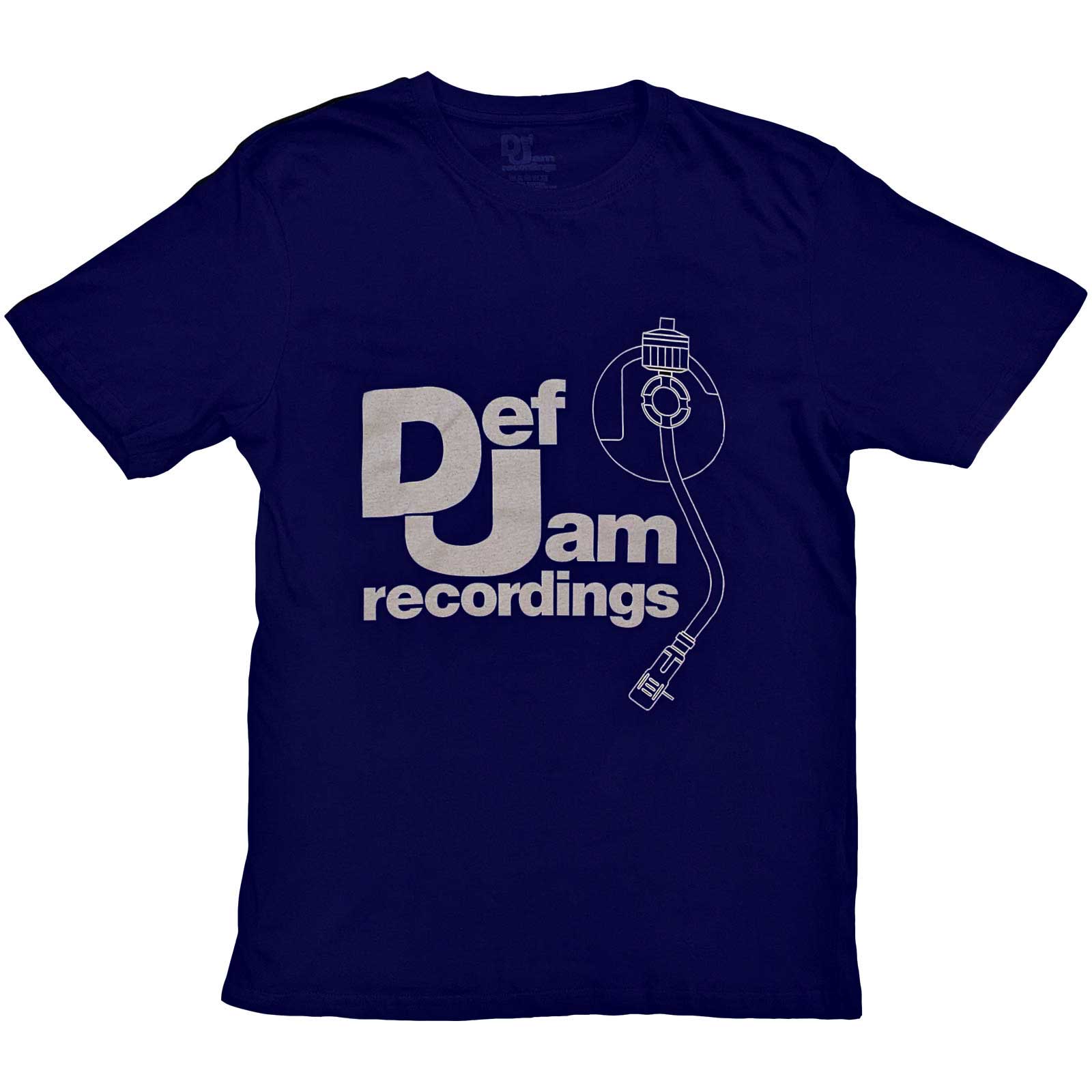 Def Jam Recordings Unisex T-Shirt: Logo & Stylus (XX-Large)