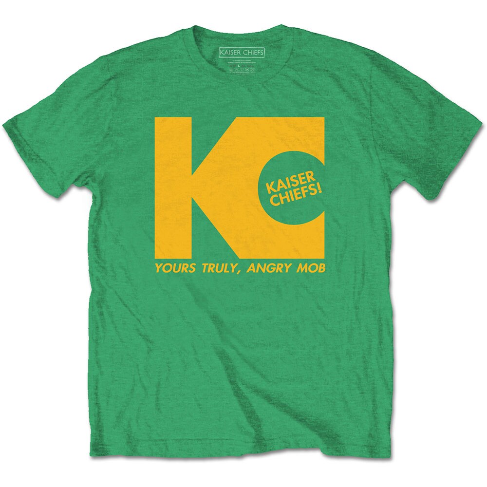 Kaiser Chiefs Unisex T-Shirt: Yours Truly (Large)