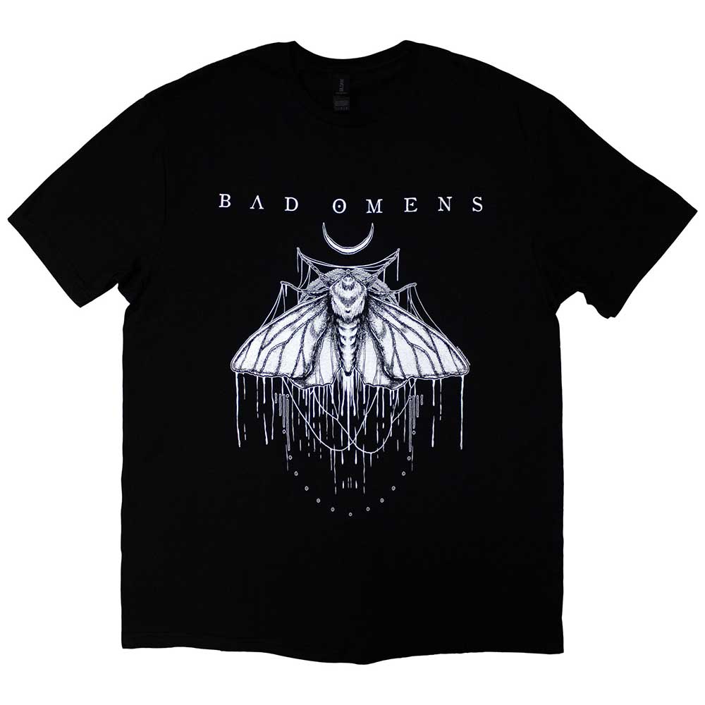 Bad Omens Unisex T-Shirt: Moth (Small)