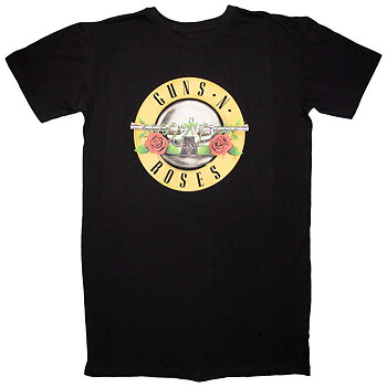 Guns N' Roses Ladies T-Shirt Dress: Classic Logo (X-Large)