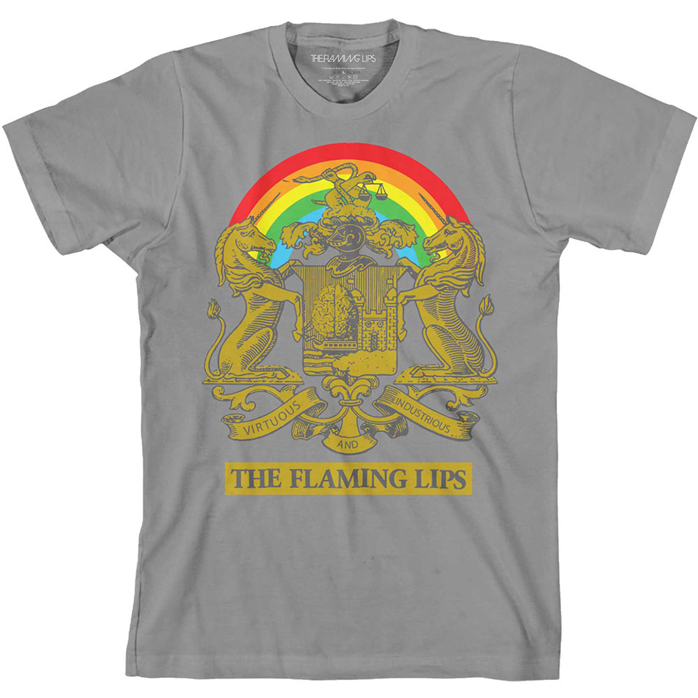 The Flaming Lips Unisex T-Shirt: Virtuous Industrious (X-Large)