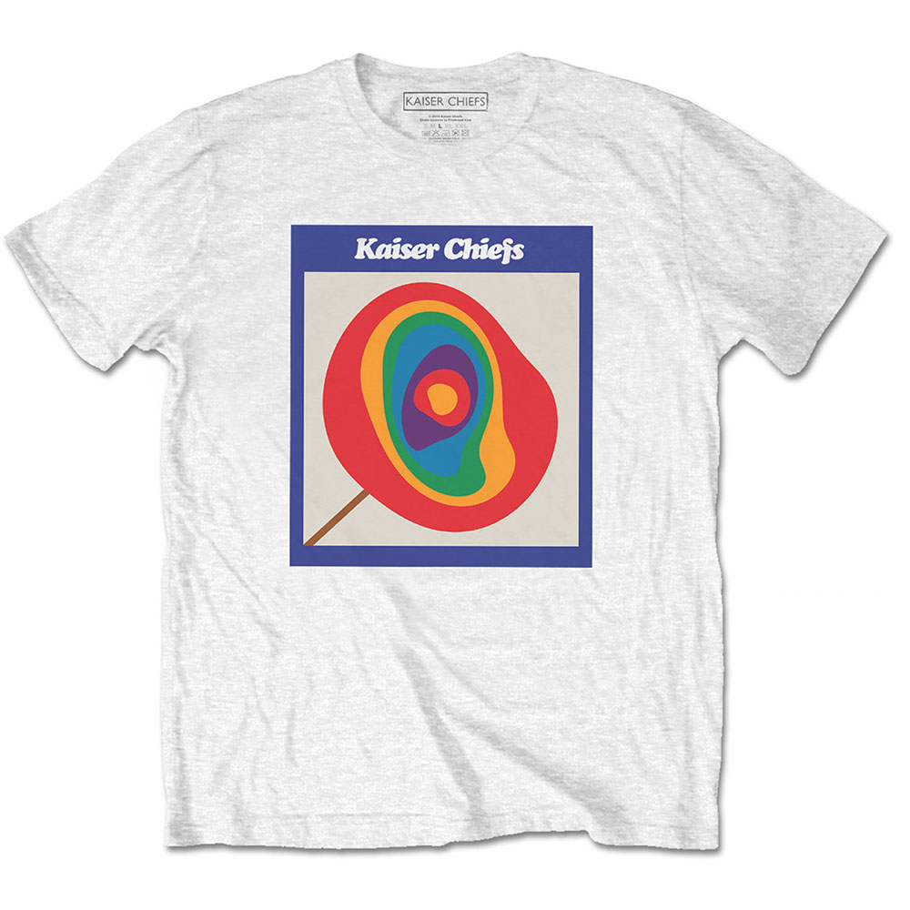 Kaiser Chiefs Unisex T-Shirt: Lollipop (Small)