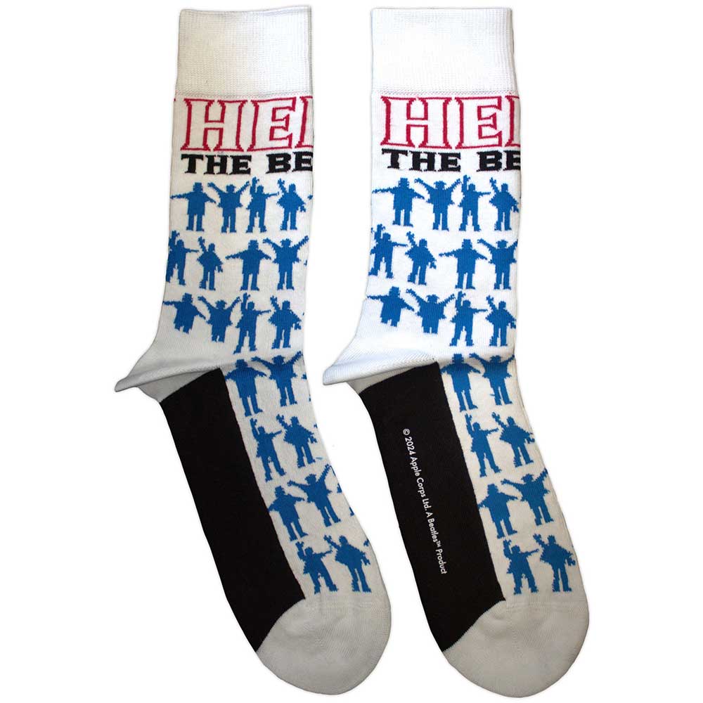The Beatles  Ankle Socks: Help Silhouettes Repeat