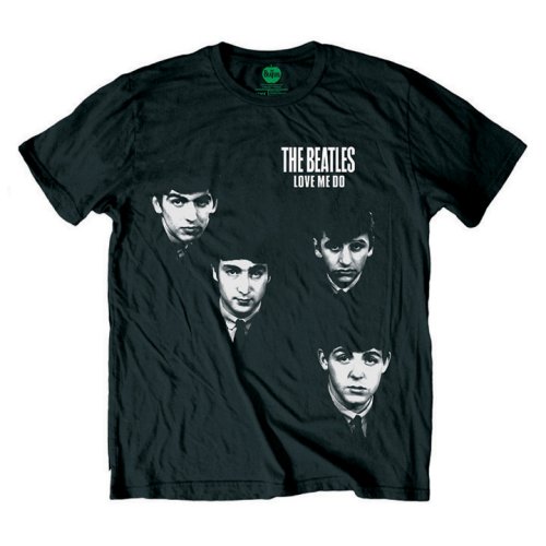 The Beatles Unisex T-Shirt: Love Me Do faces (XX-Large)