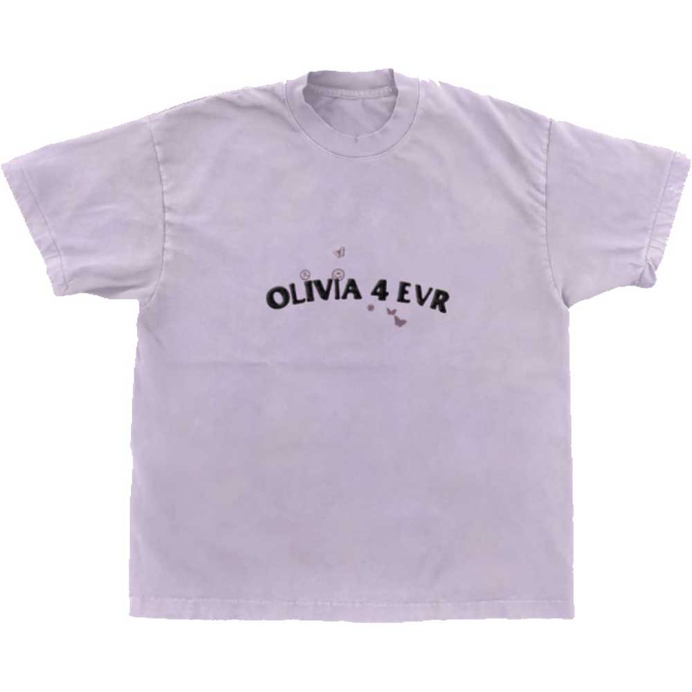 Olivia Rodrigo Unisex T-Shirt: Olivia 4 Evr Brutal (X-Large)