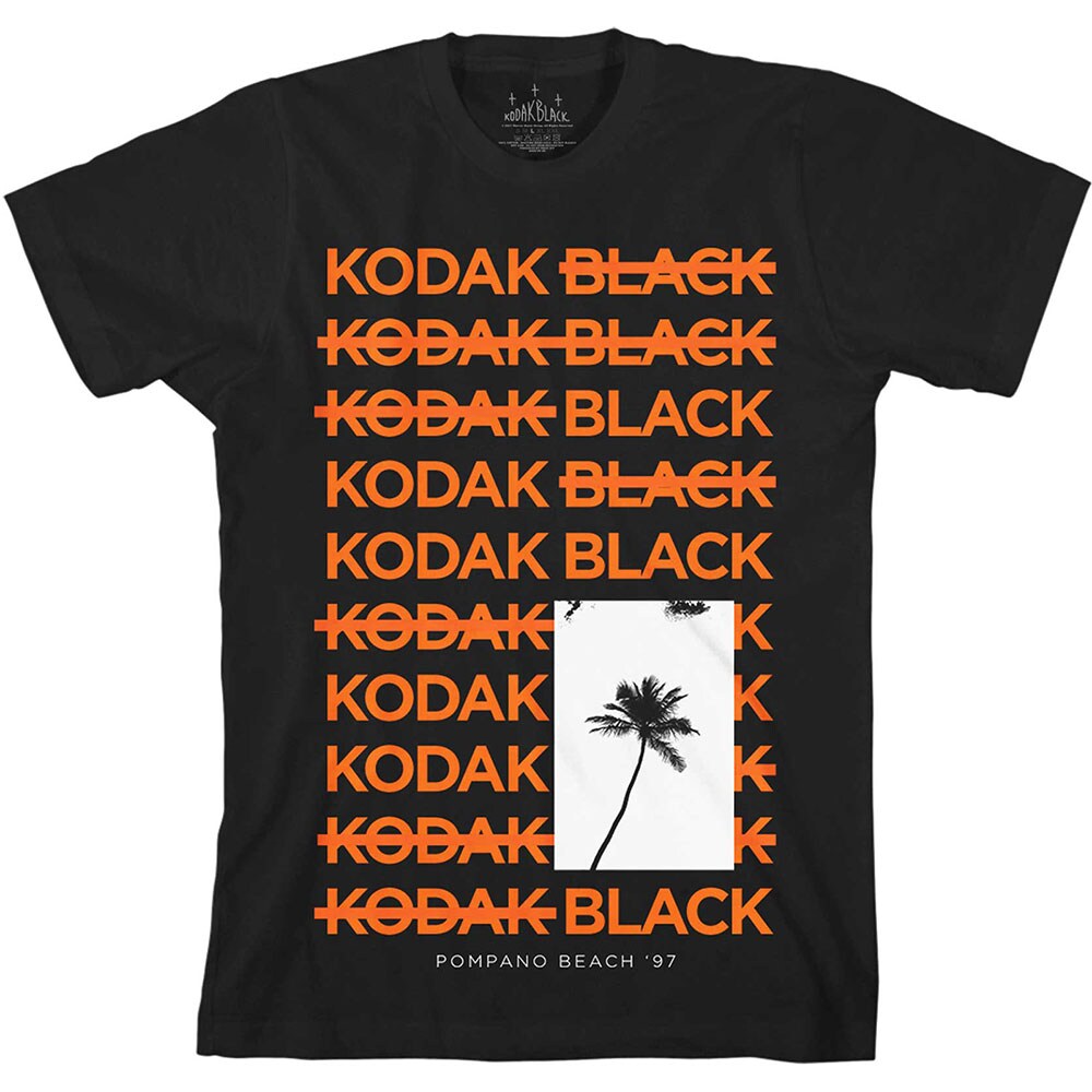 Kodak Black Unisex T-Shirt: Palm (Large)