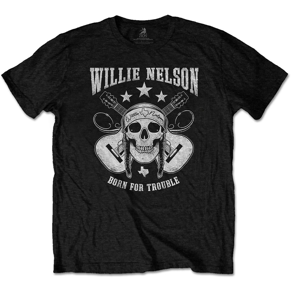 Willie Nelson Unisex T-Shirt: Skull (XX-Large)