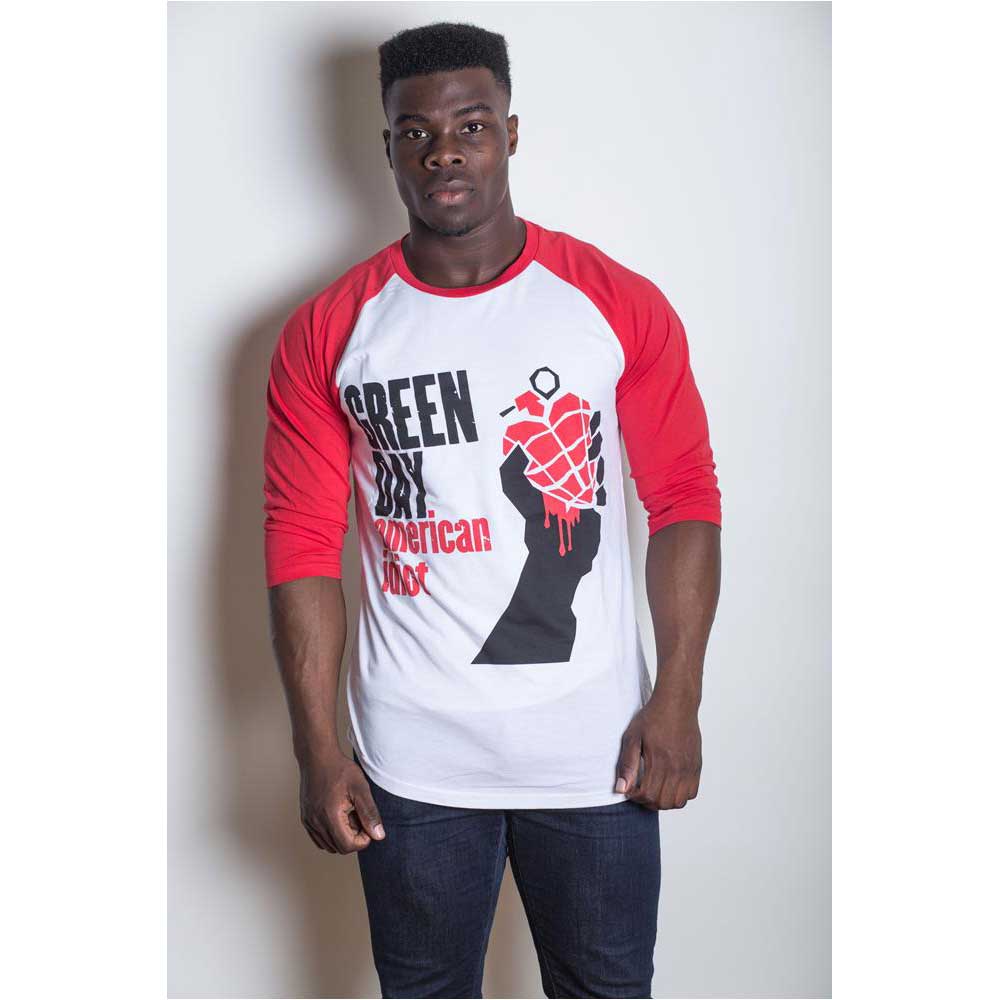 Green Day Unisex Raglan Tee: American Idiot (XX-Large) - 2