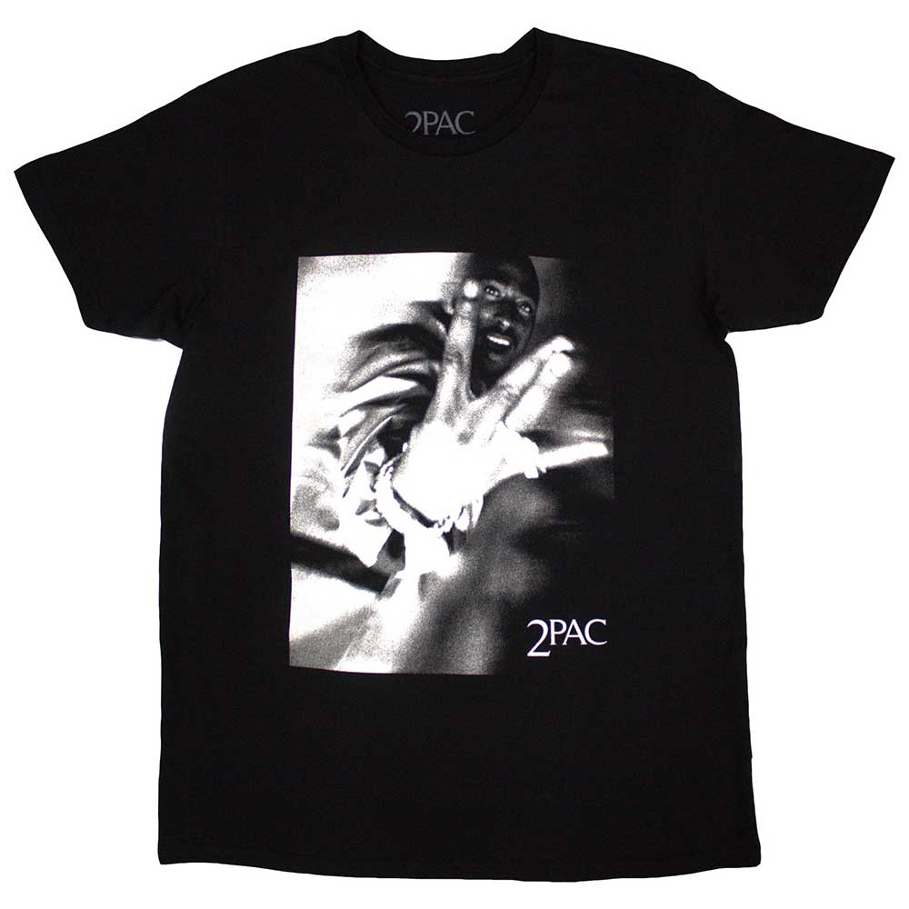 Tupac Unisex T-Shirt: Fingers (Medium)