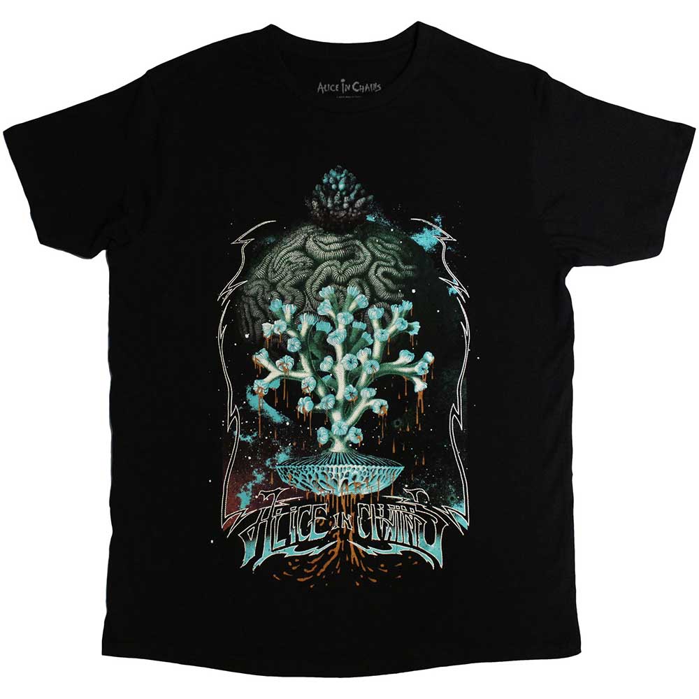 Alice In Chains Unisex T-Shirt: Spore Planet (Medium)