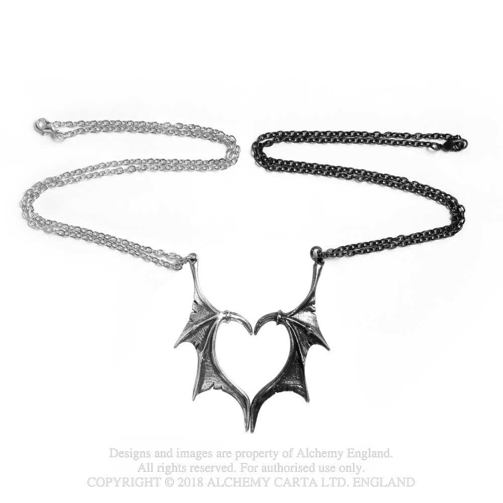 Vennskapskjede "Darkling Heart" i engelsk tinn - 5