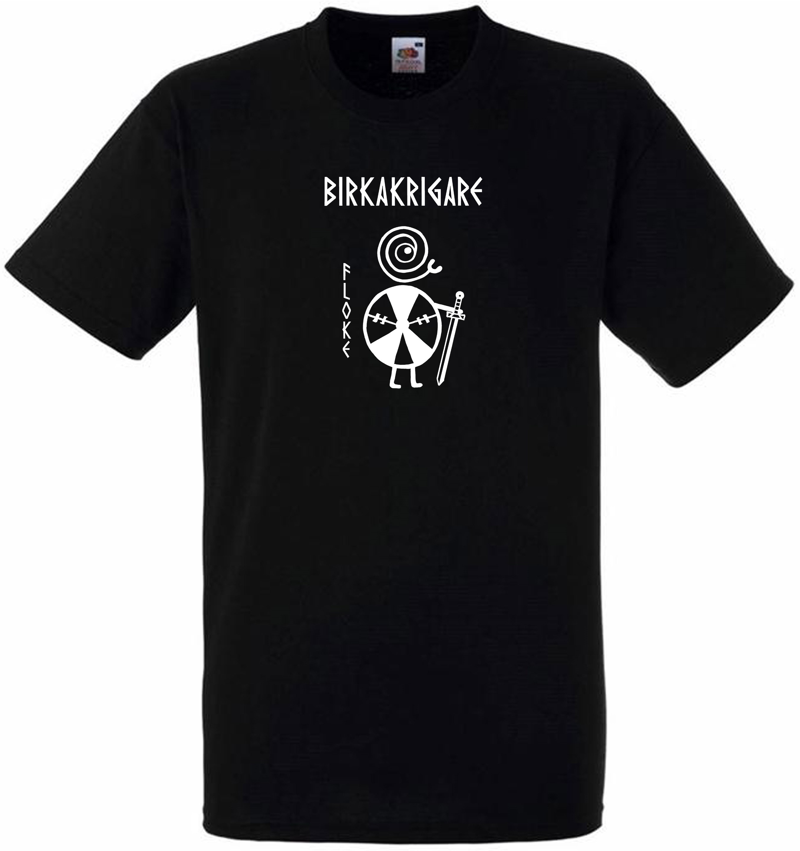 T-shirt: Birkakrigare - Floke - Viking Art Kollektion (X-Large)