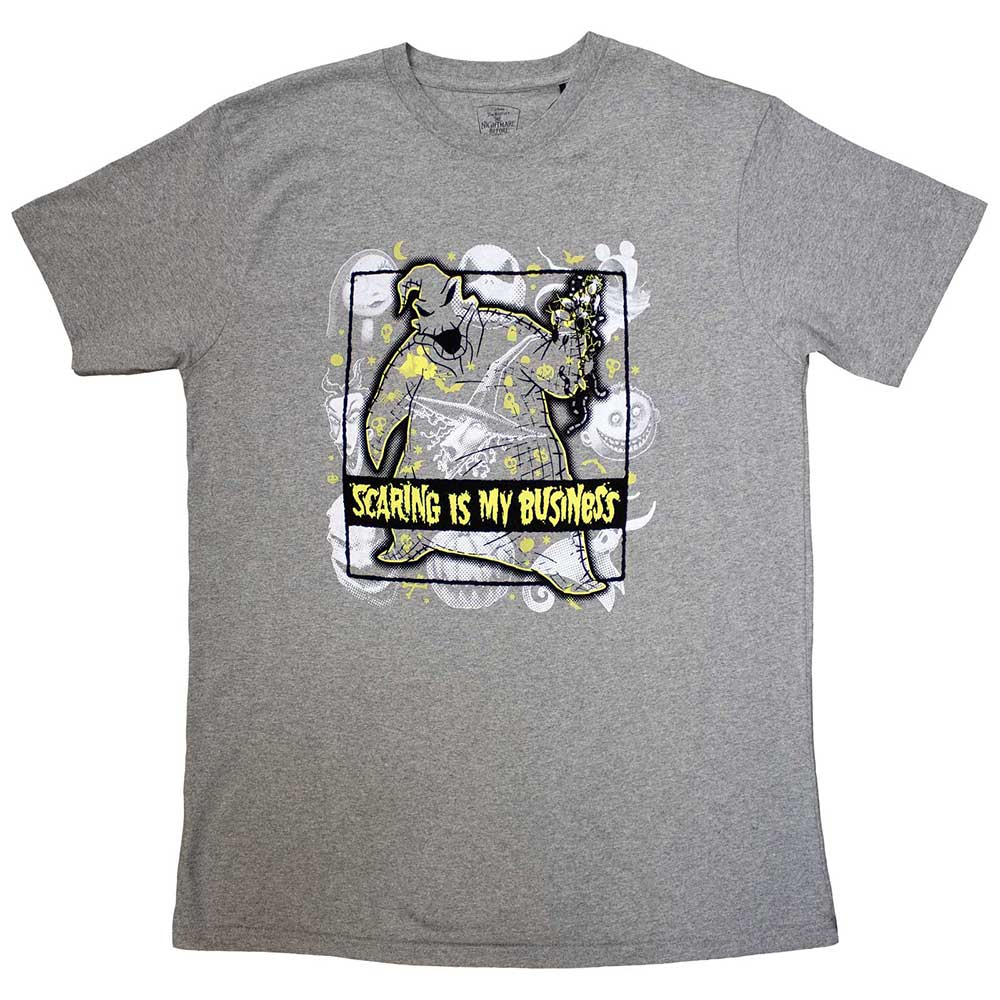 The Nightmare Before Christmas Unisex T-Shirt: Scaring Is My Business (Small)