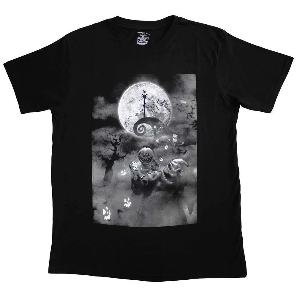 The Nightmare Before Christmas Unisex T-Shirt: Oogie Scene (Small)