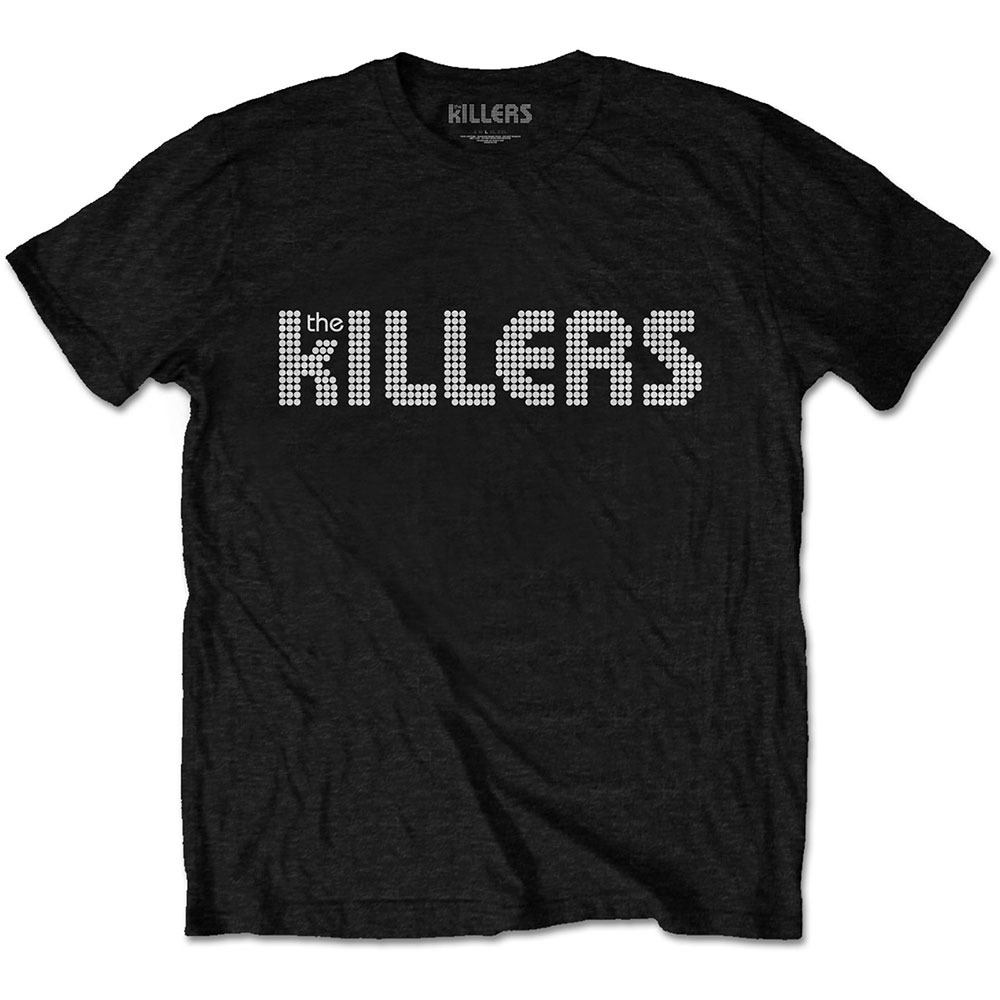 The Killers Unisex T-Shirt: Dots Logo (Large)