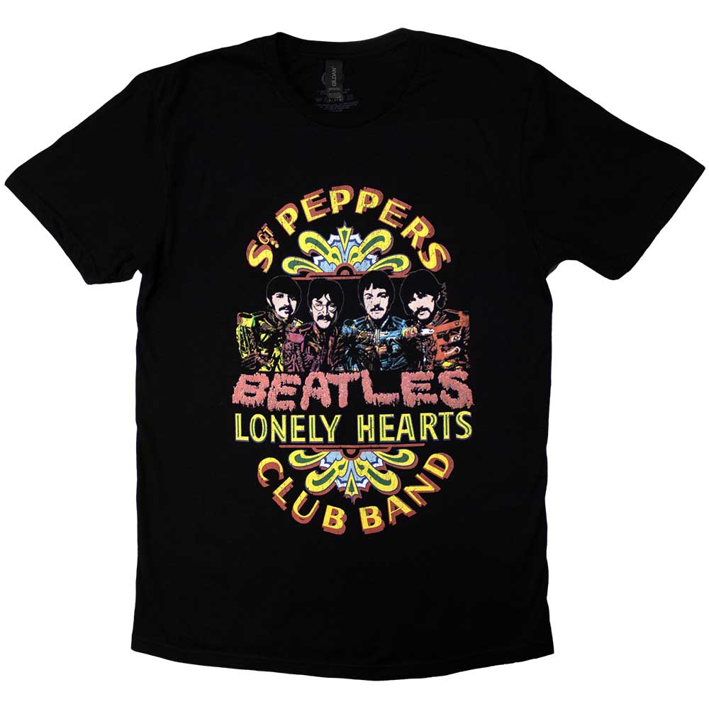 The Beatles Unisex T-Shirt: Sgt Pepper 2 (X-Large)