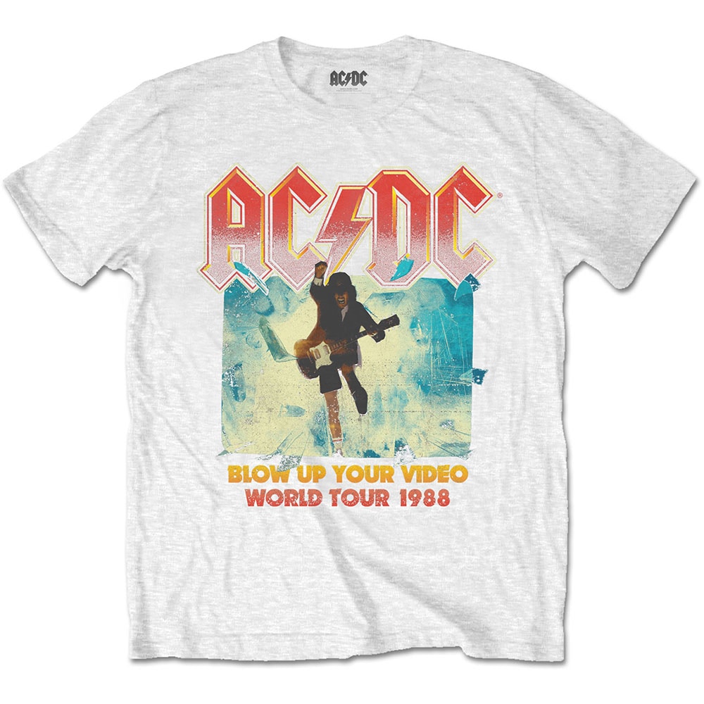 AC/DC Unisex T-Shirt: Blow Up Your Video (X-Large)