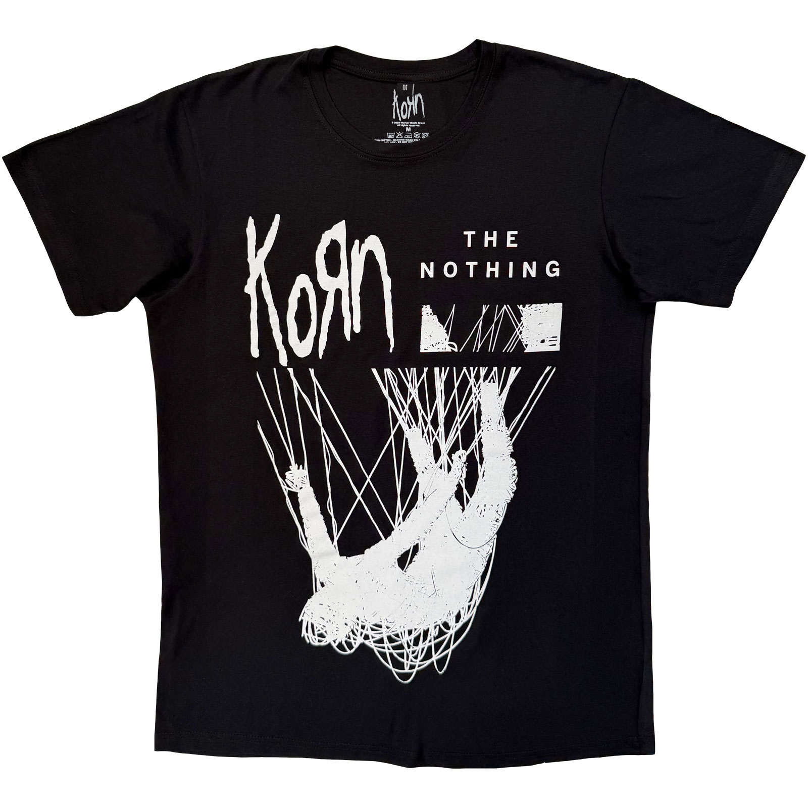 Korn Unisex Premium Carbon T-Shirt: The Nothing (Black) - 3
