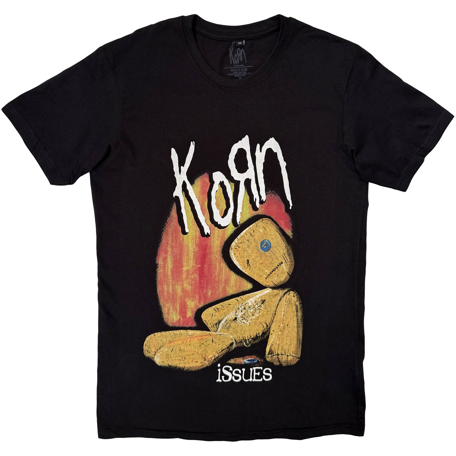Korn Unisex Premium Carbon T-Shirt: Issues (Black) - 3