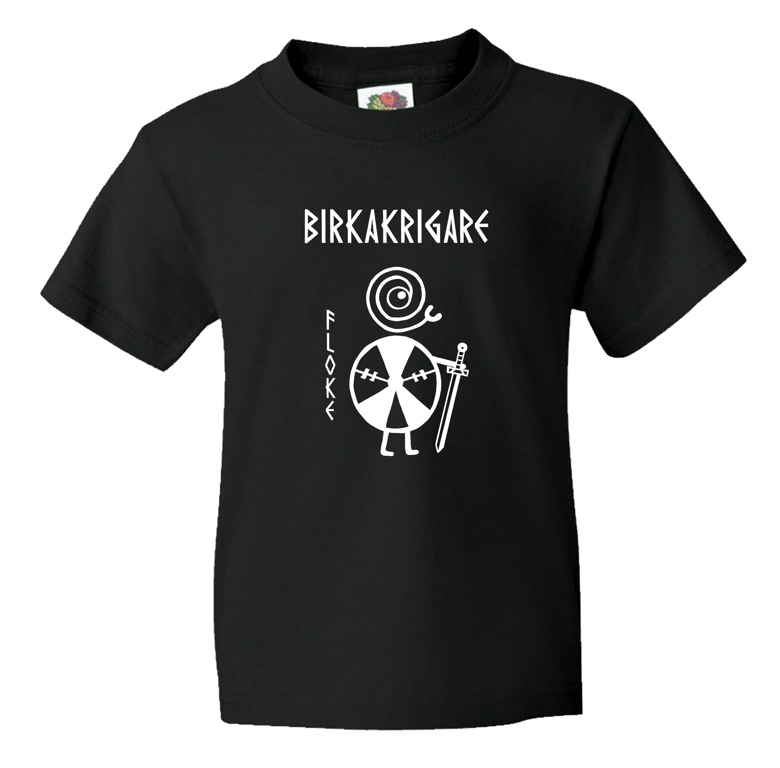 Kids t-shirt: Birka Warriors - Floke - Viking Art Collection (5-6 years)