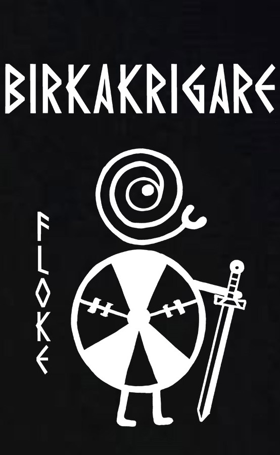 Kids t-shirt: Birka Warriors - Floke - Viking Art Collection (5-6 years) - 2