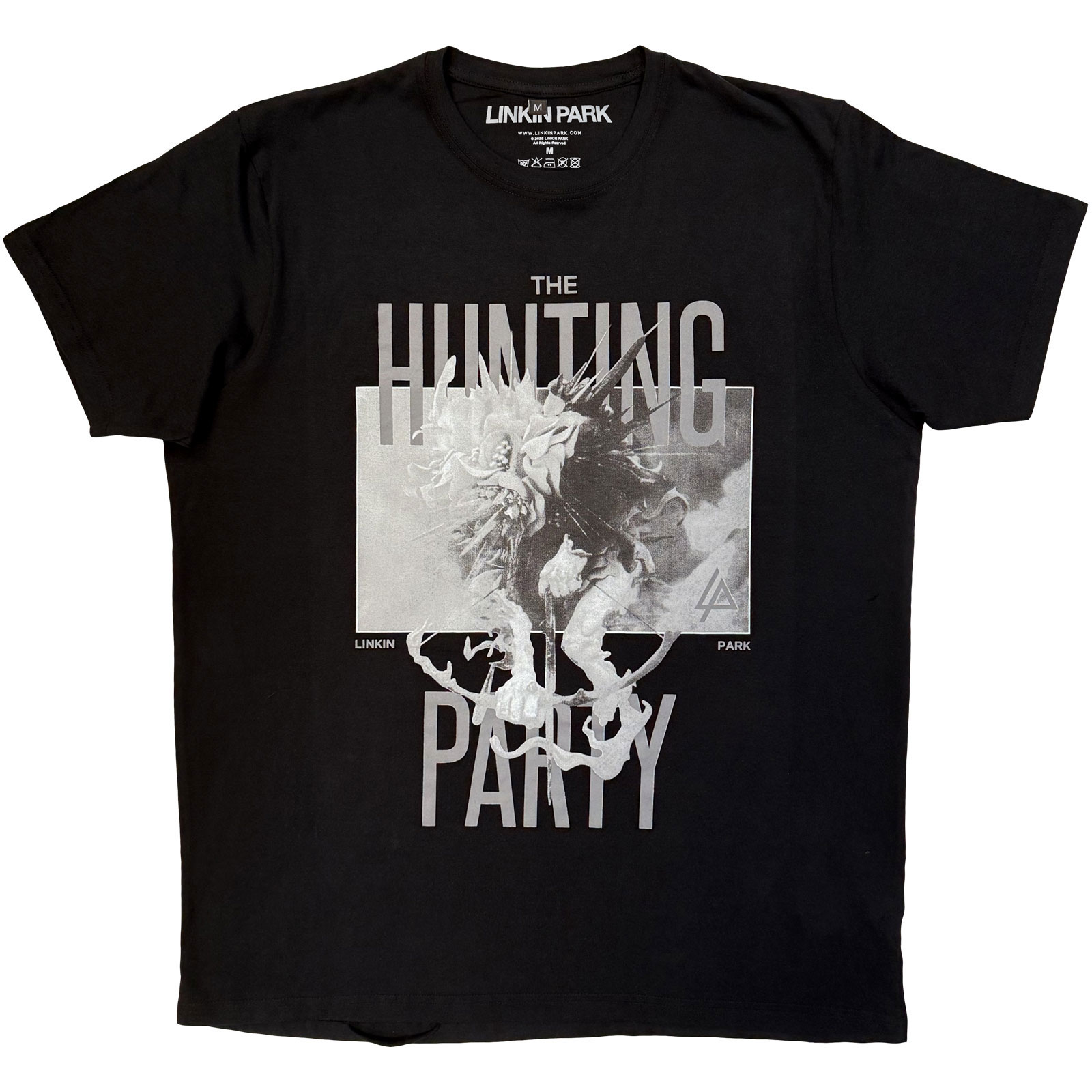 Linkin Park Unisex Premium Carbon T-Shirt: Hunting Party (Black) - 3