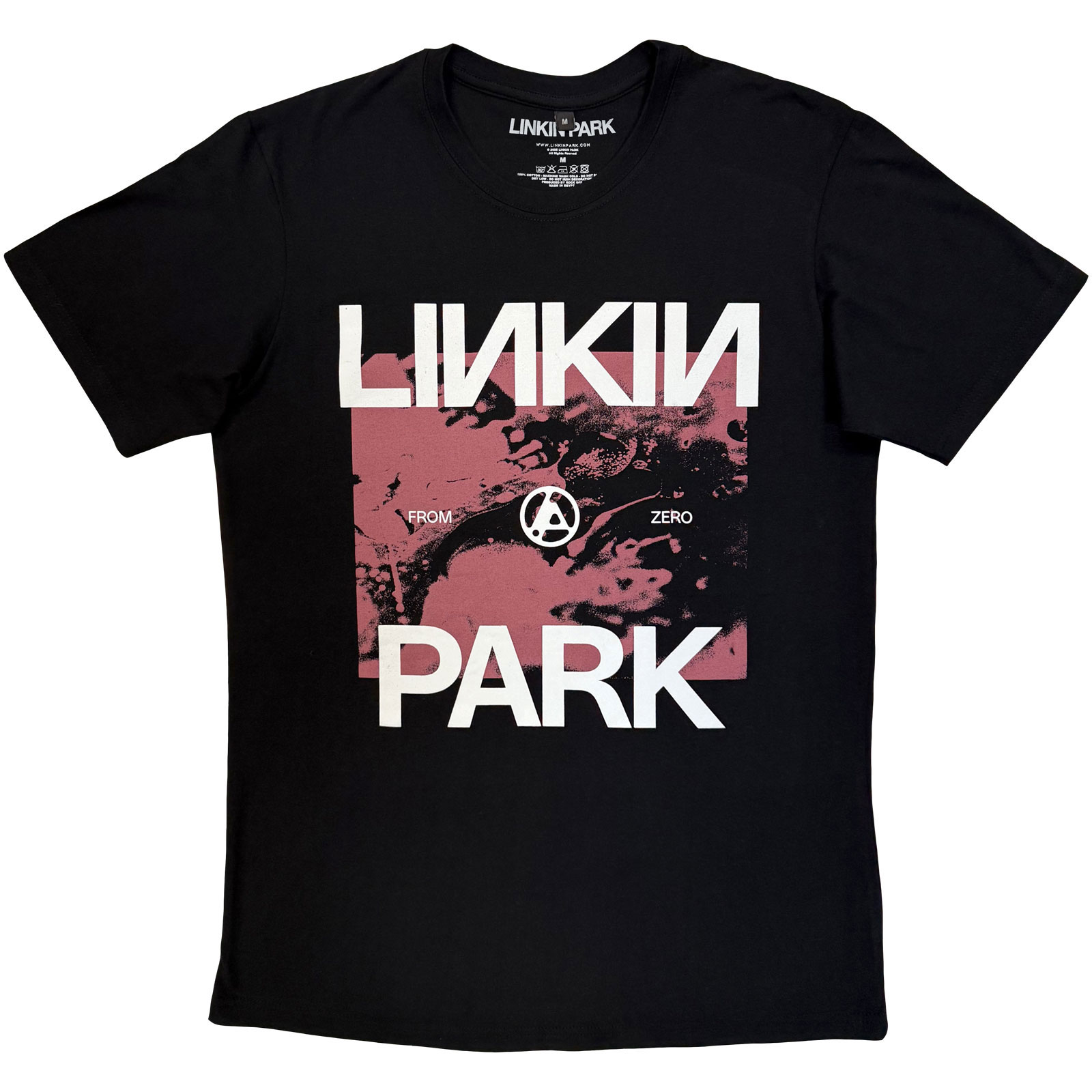 Linkin Park Unisex Premium Carbon T-Shirt: Zero Park (Black) - 3